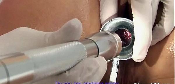  Nasty blonde honey comes to the doctor